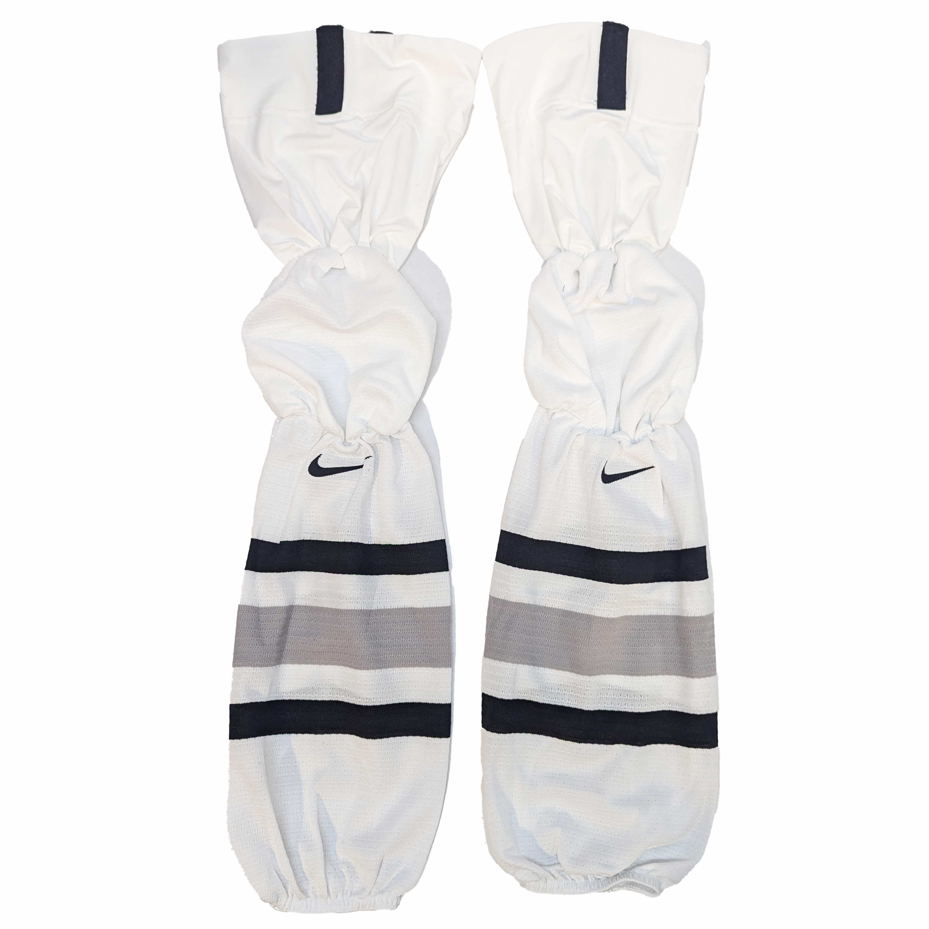 New NCAA Nike Hockey Sock (White/Grey/Black) - Main Image