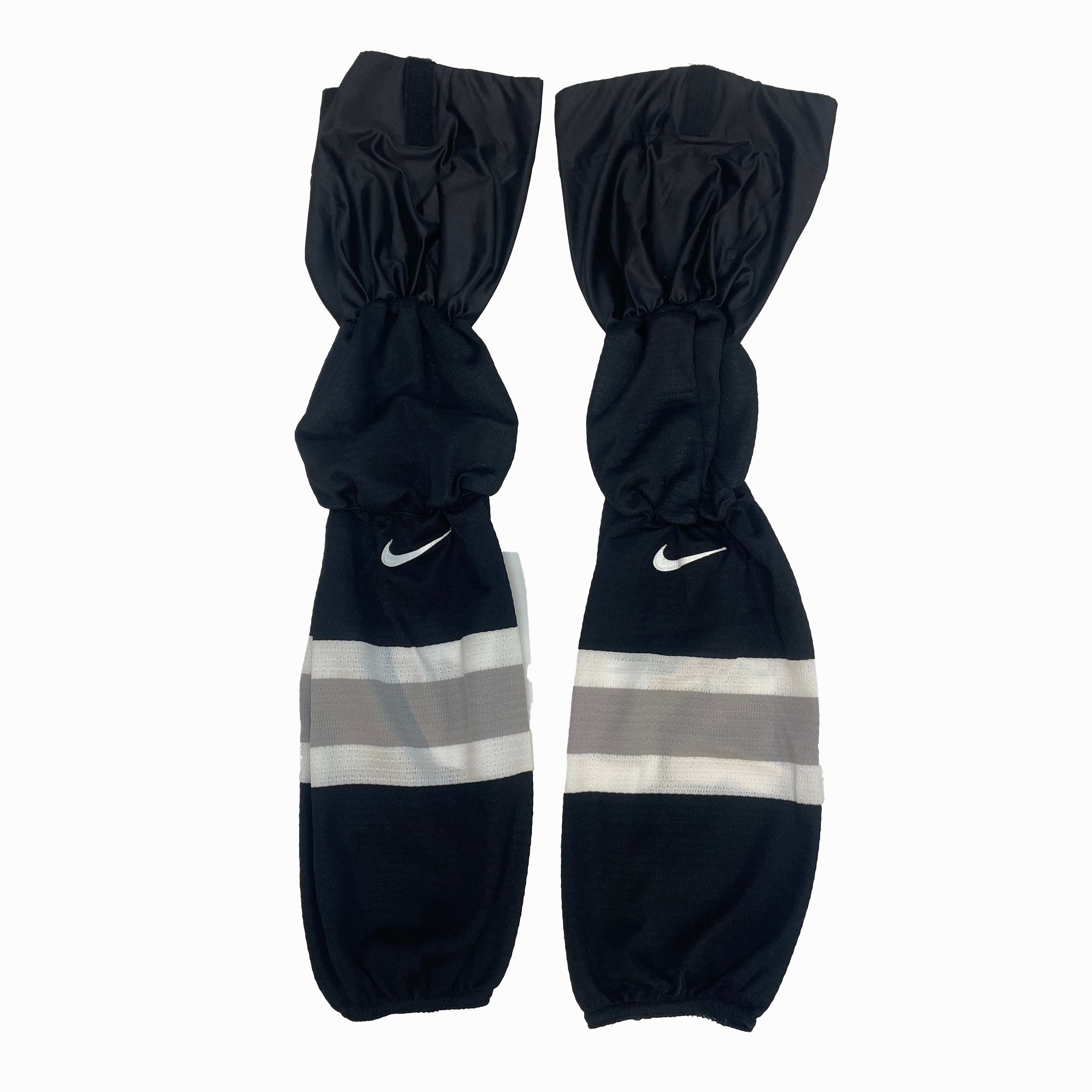 Used NCAA Nike Hockey Sock (Black/White/Grey)