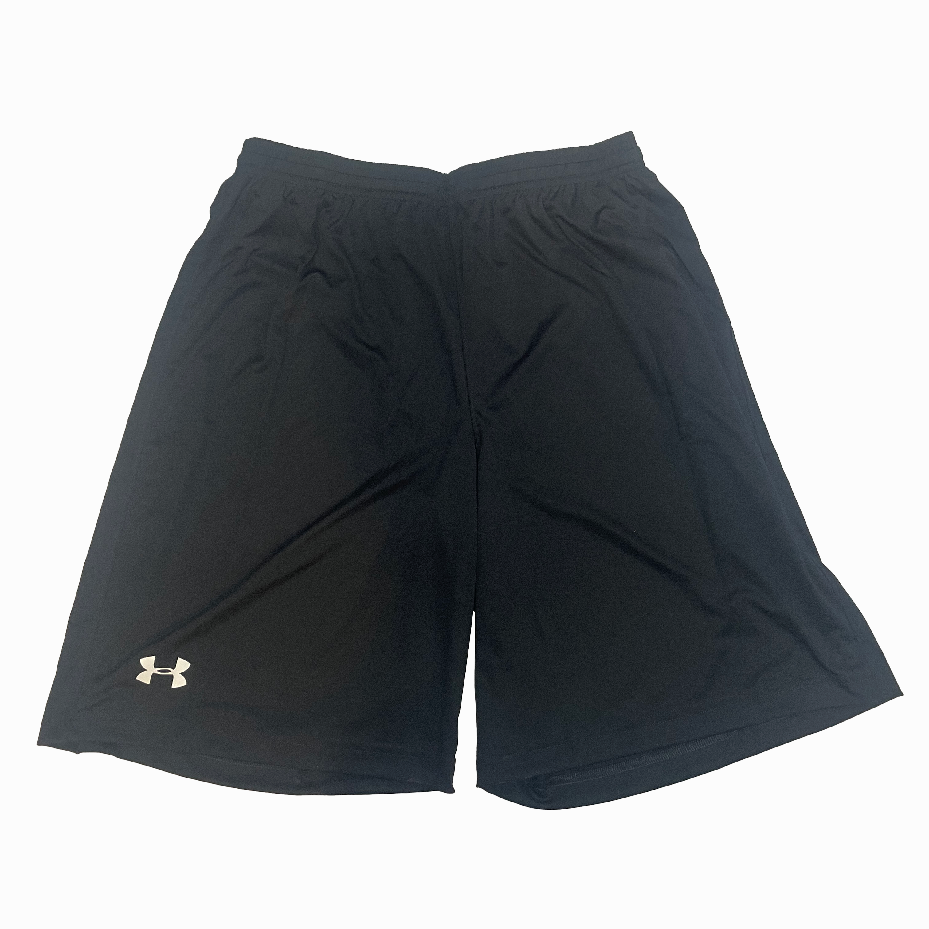under armour heat gear shorts Under Armour Men's Black Hustle Short