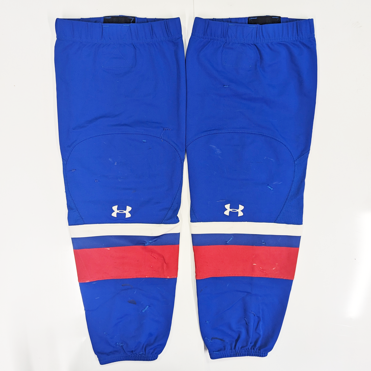 NCAA - Used Under Armour Hockey Socks (Blue/White/Red