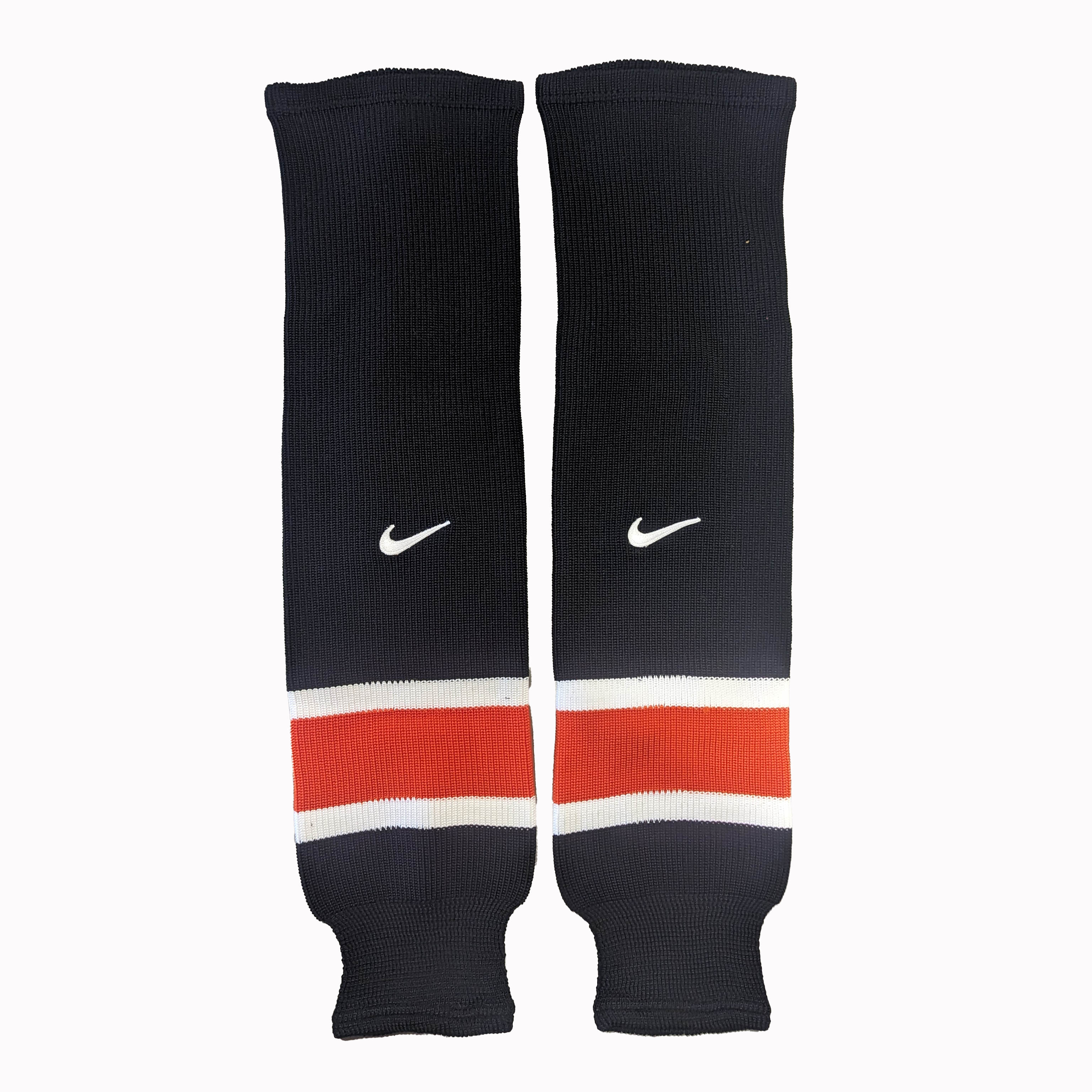 Nike New Knit Hockey Socks (Black/Orange/White) - Main Image