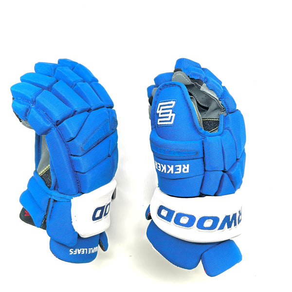 Sherwood Rekker Legend Pro - NHL Pro Stock Glove - Toronto Maple Leafs (Blue/White)