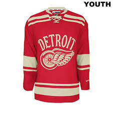 detroit red wings gear NHL Licence Jerseys - Youth