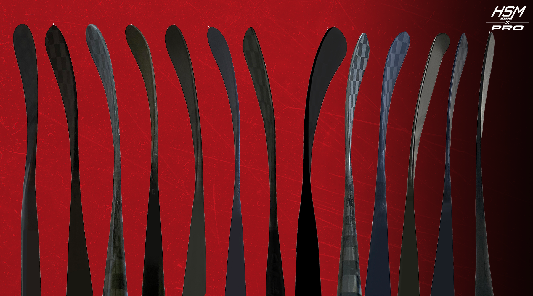PRO HOCKEY CURVES OFFERED IN THE PRO BLACKOUT CUSTOM (EXTRA LITE)!