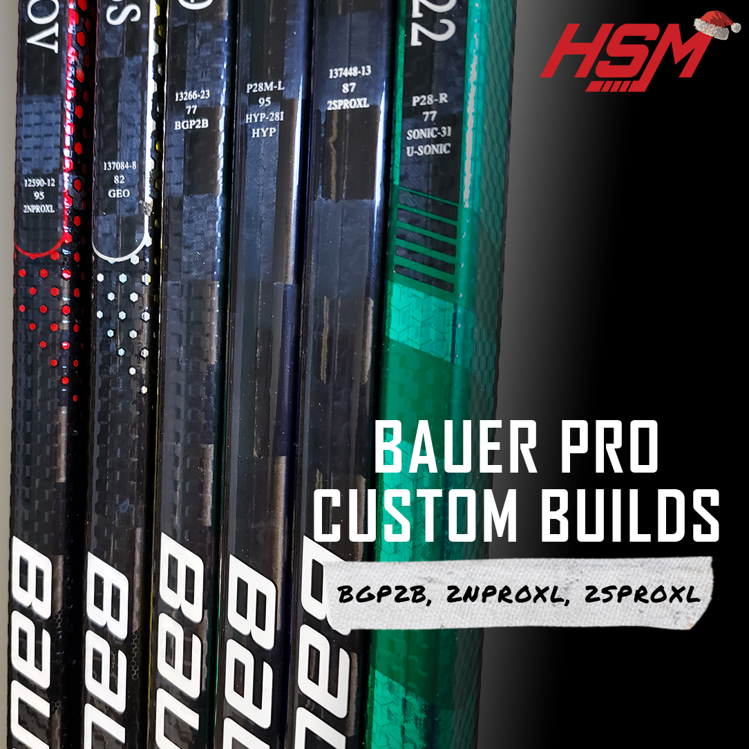 Bauer Builds BGP2B, 2NPROXL, 2SPROXL: Extra Light Bauer Builds Popular with Pros