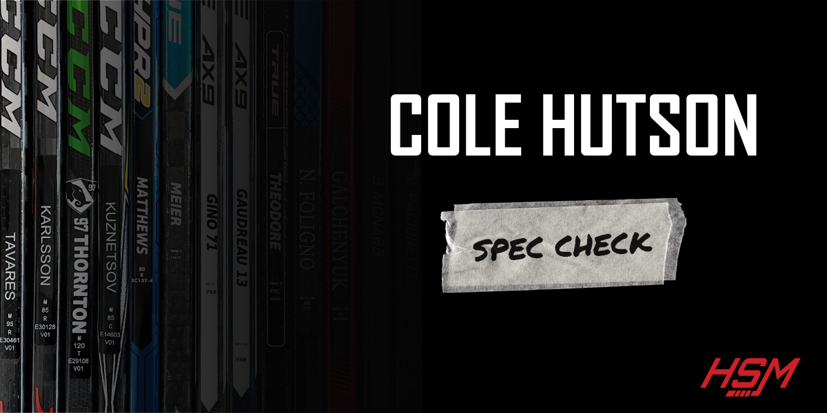 Cole Hutson Stick Spec Check