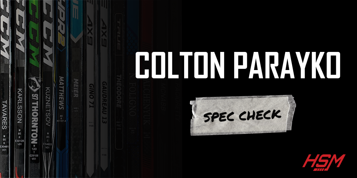 Colton Parayko Stick Spec Check