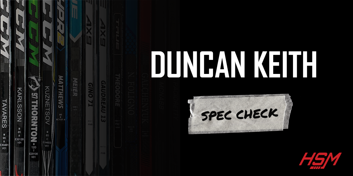 Duncan Keith Stick Spec Check