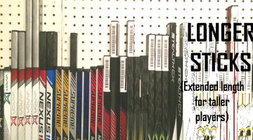Longer Sticks - Extended Length Hockey Sticks for Taller Players