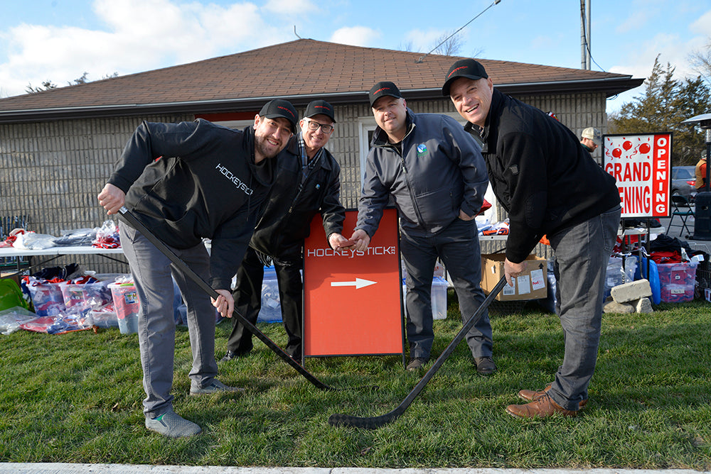 HockeyStickMan Launches Belleville Warehouse and .CA online store