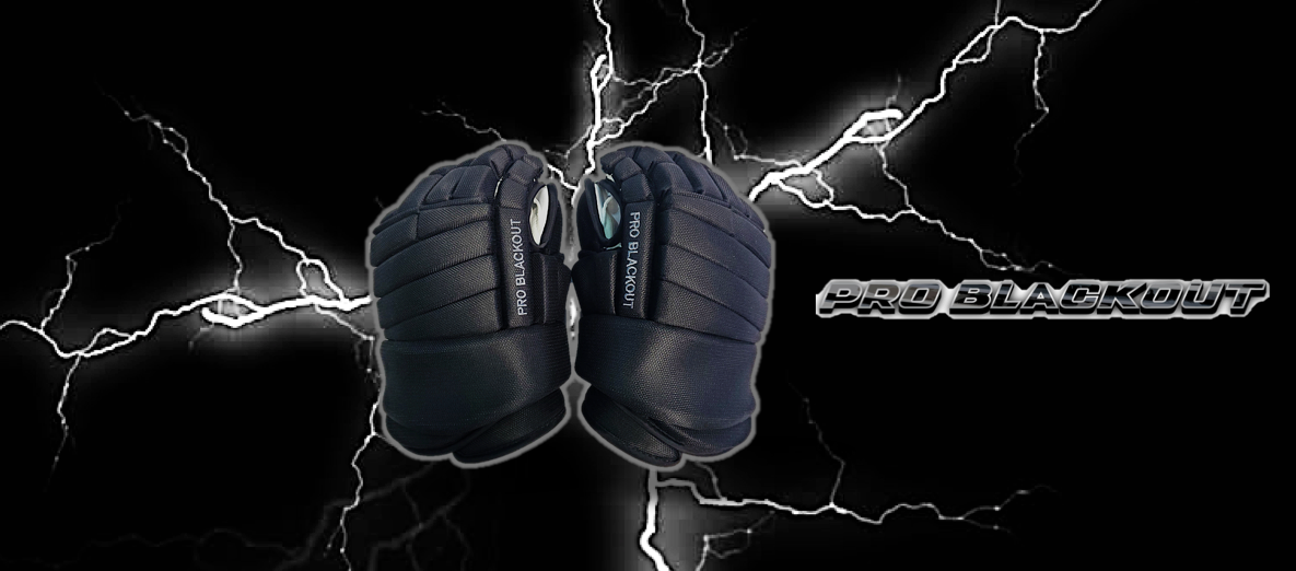 The Pro Blackout™ Hockey Glove Has Been Unleashed