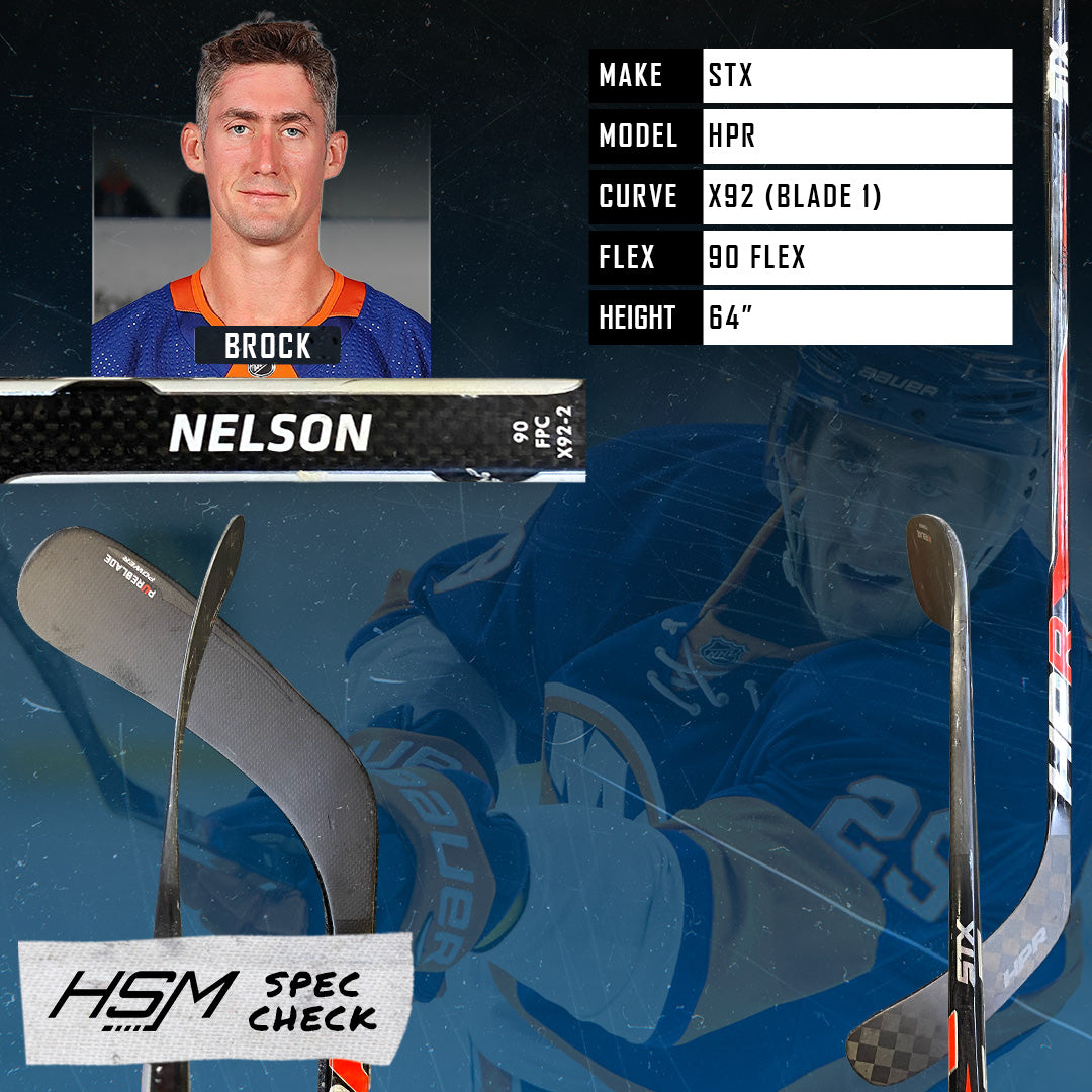 Brock Nelson Stick Spec Check