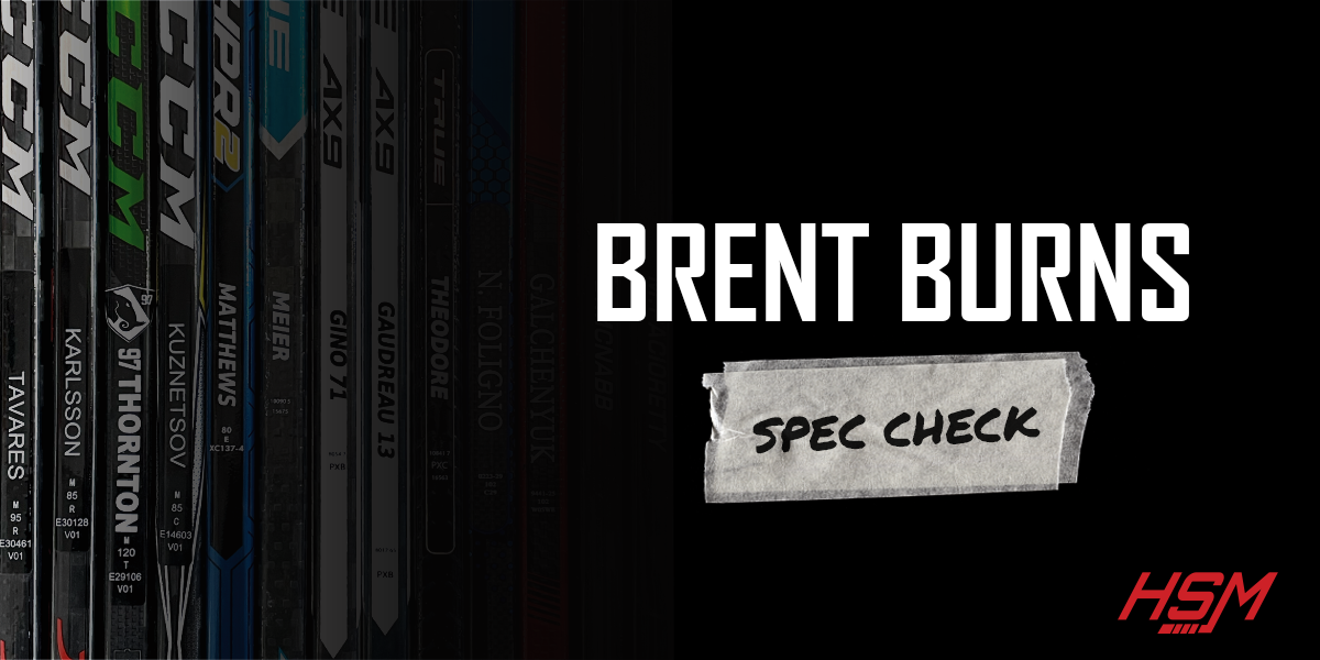 Brent Burns Stick Spec Check