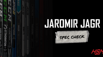 Jaromir Jagr Stick Spec Check