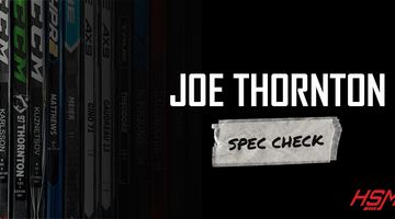 Joe Thornton Stick Spec Check
