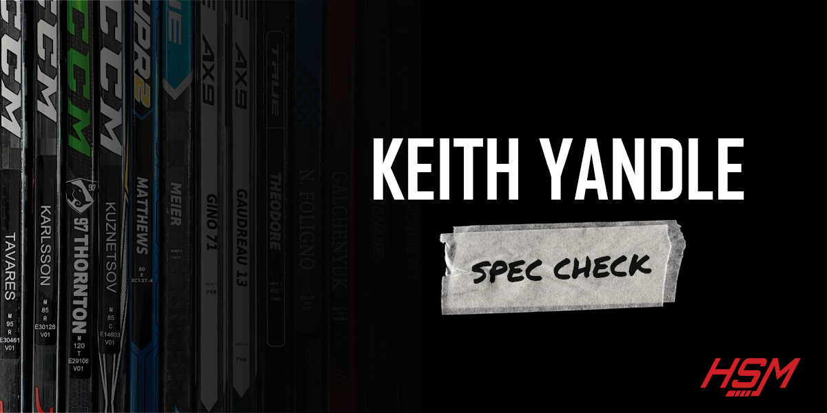 Keith Yandle Stick Spec Check
