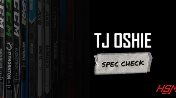 TJ Oshie Stick Spec Check