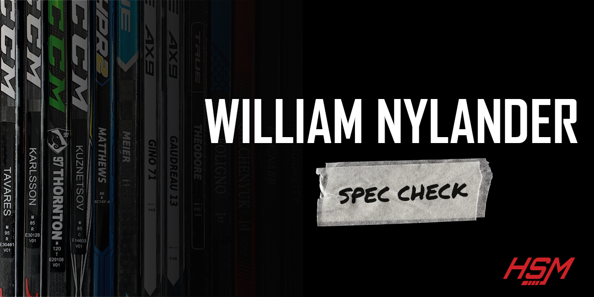 William Nylander Stick Spec Check