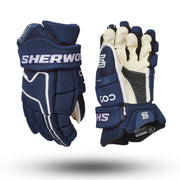 Sherwood Code Encrypt Pro - Retail Hockey Glove - Senior (Navy)