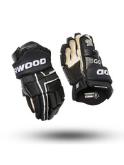 Sherwood Code Encrypt 2 - Retail Hockey Glove - Junior (Black)