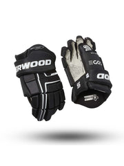 Sherwood Code Encrypt 4 - Hockey Glove - Junior (Black)