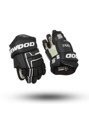 Sherwood Code Encrypt 4 - Hockey Glove - Youth (Black)