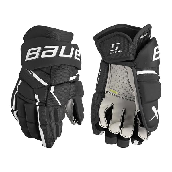 Bauer Supreme Mach - Pro Stock Hockey Glove (Black)