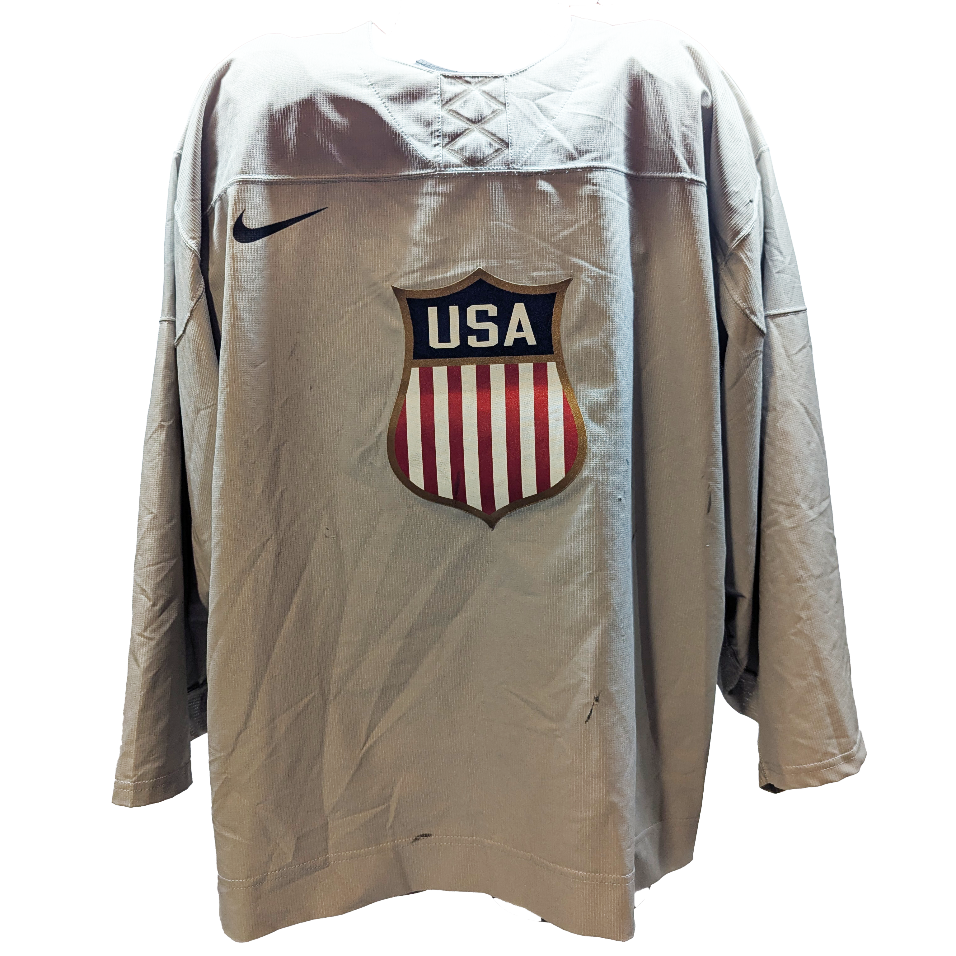 Nike - Used Team USA IIHF Authentic Shield Logo Practice Jersey