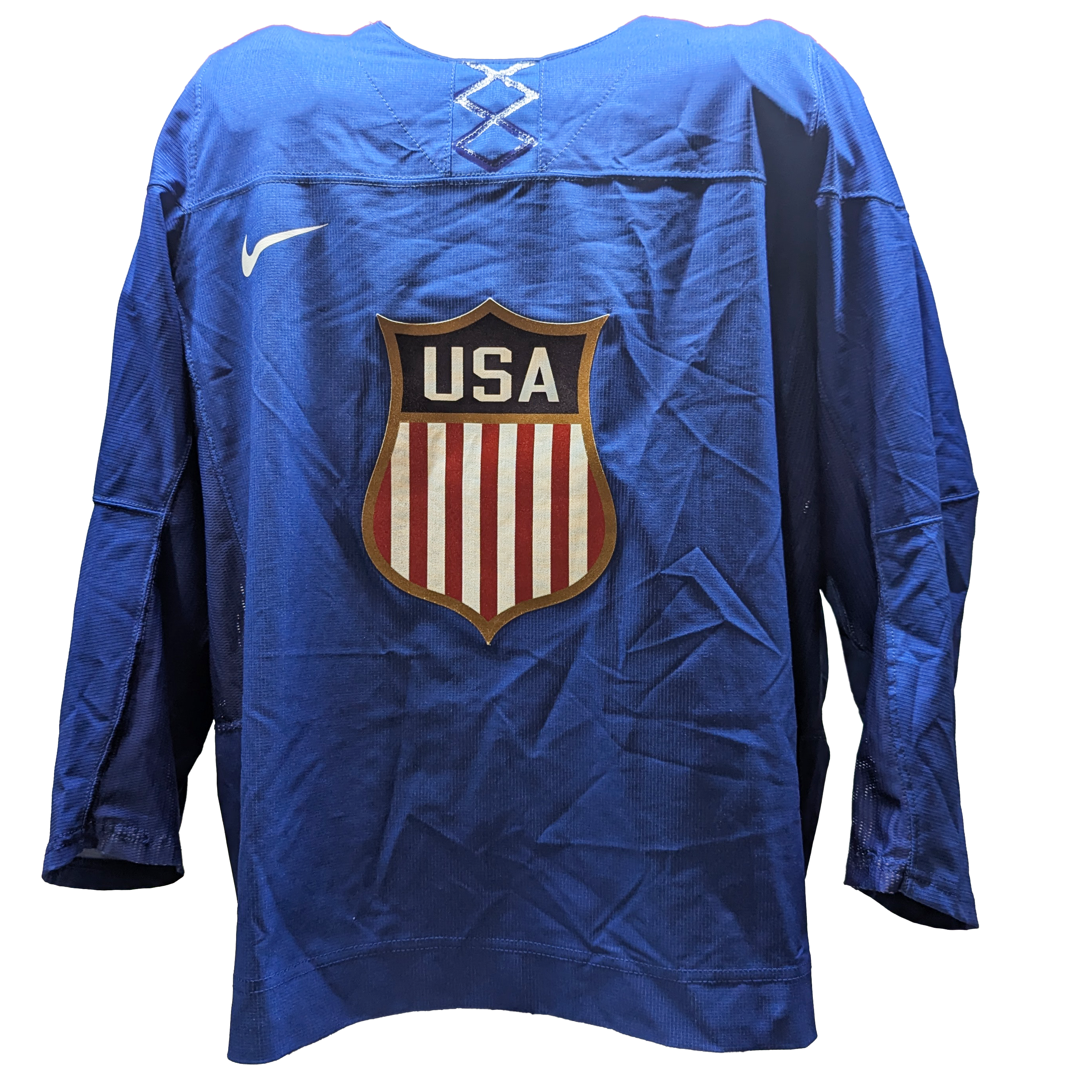 Nike - Used Team USA IIHF Authentic Shield Logo Practice Jersey