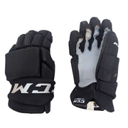 CCM HGQL - NHL Pro Stock Glove - Calgary Flames (Black)
