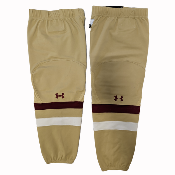 NCAA - Used Under Armour Hockey Socks (Gold/Maroon)