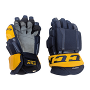 CCM HGCLPP - NHL Pro Stock Glove - Ben Harpur (Navy/Yellow)