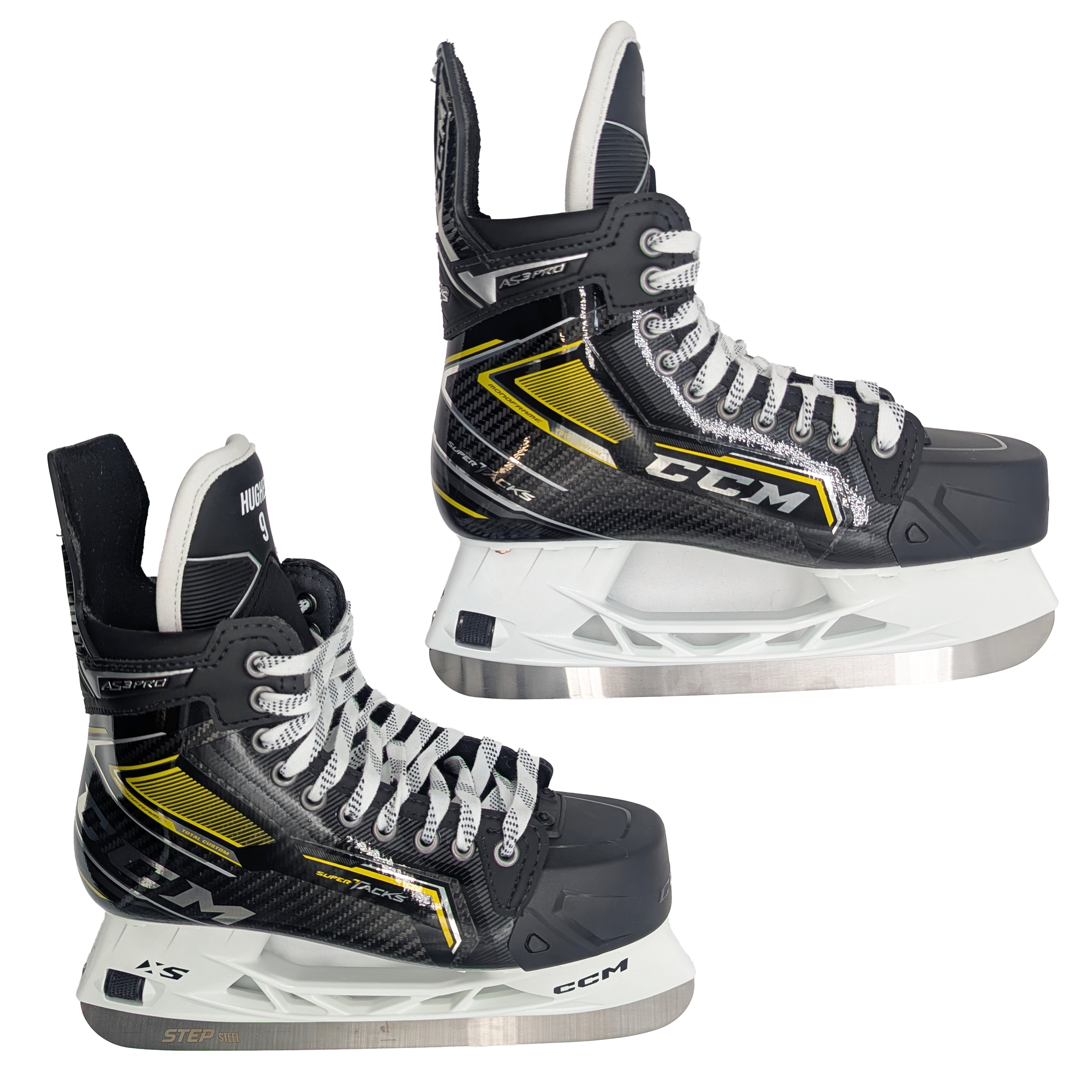CCM SuperTacks AS3 Pro - AHL Pro Stock Hockey Skates - Size 8.5
