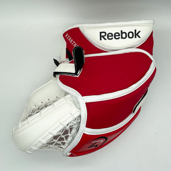 Reebok Premier - New Pro Stock Goalie Glove - Jordan Binnington (Red/White)