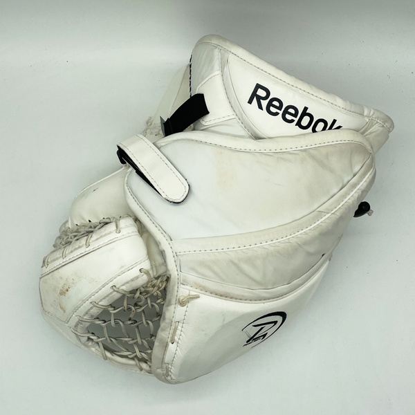 Reebok Premier - Used Pro Stock Goalie Glove (White)