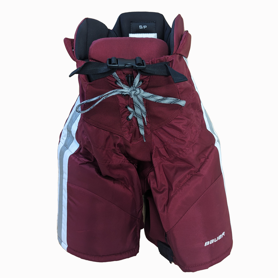 Bauer - NCAA Pro Stock Women's Hockey Pant (Maroon/Silver/White)