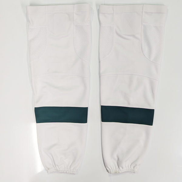 NCAA - Used Hockey Socks (White/Green)