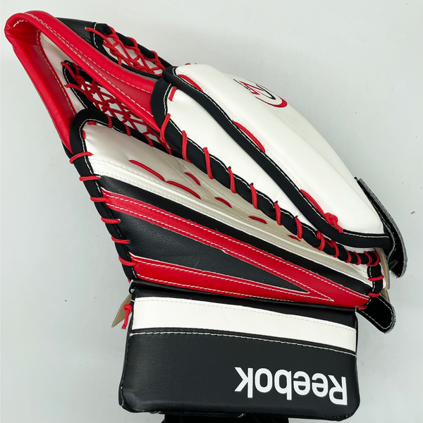 Reebok Premier - New Pro Stock Goalie Glove Set (Black/White/Red)