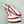 Load image into Gallery viewer, CCM Extreme Flex Pro - Used Pro Stock Goalie Glove (White/Red)
