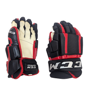 CCM HGCLPP - NHL Pro Stock Glove - Chicago Blackhawks (Black/Red)