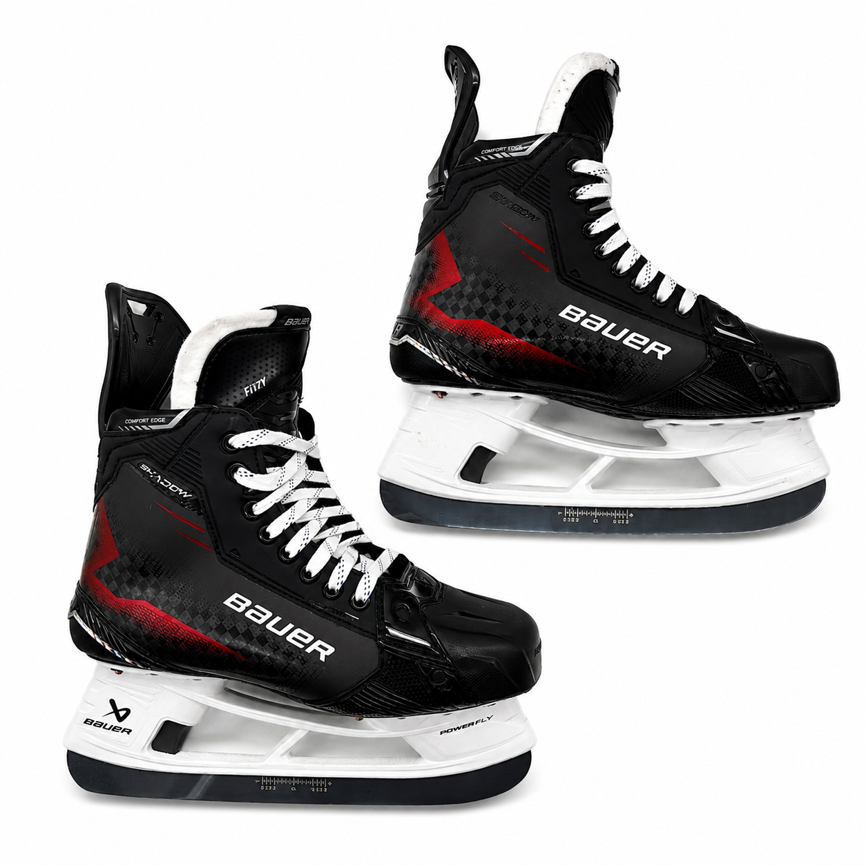 Patin de hockey d'occasion Bauer Supreme Shadow - Modèle Pro Stock - Taille 8D