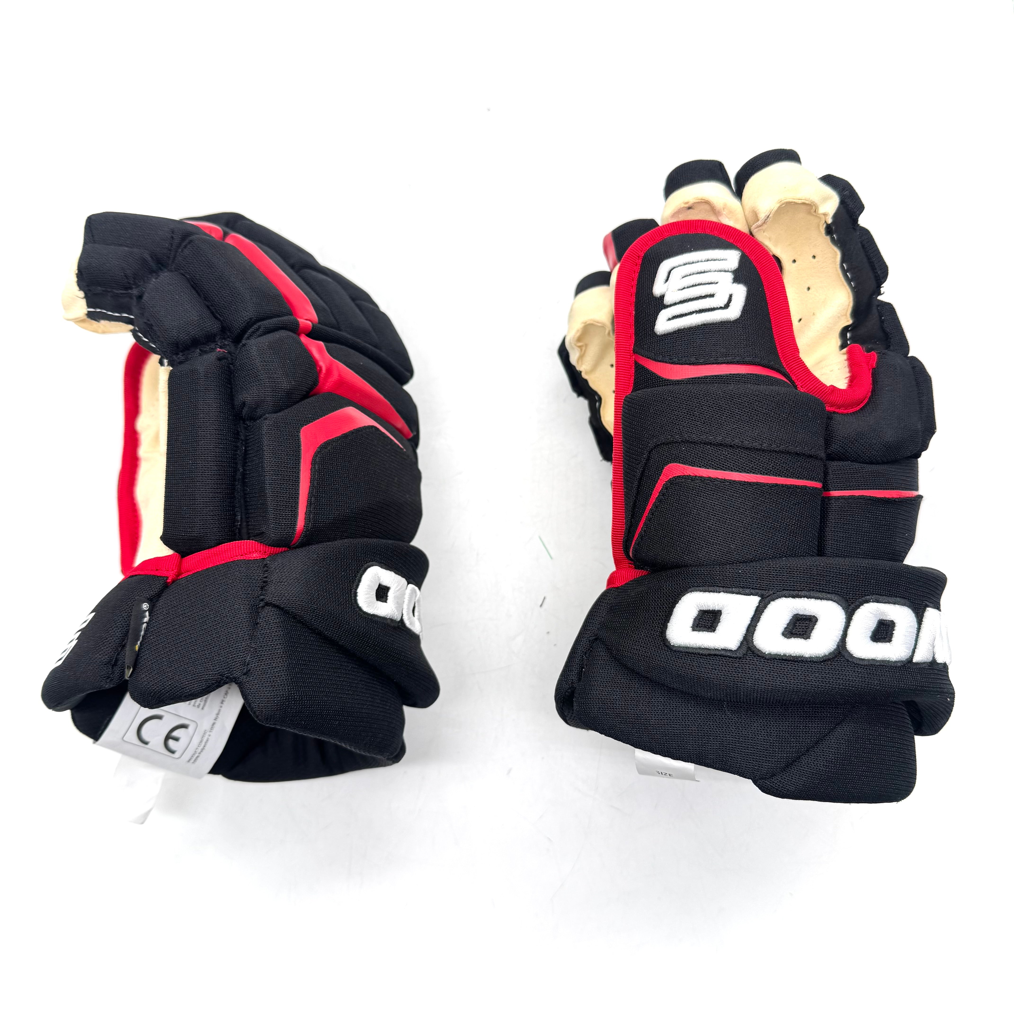 Gant Pro Sherwood - LNH Pro Stock - Blackhawks de Chicago (noir/rouge)
