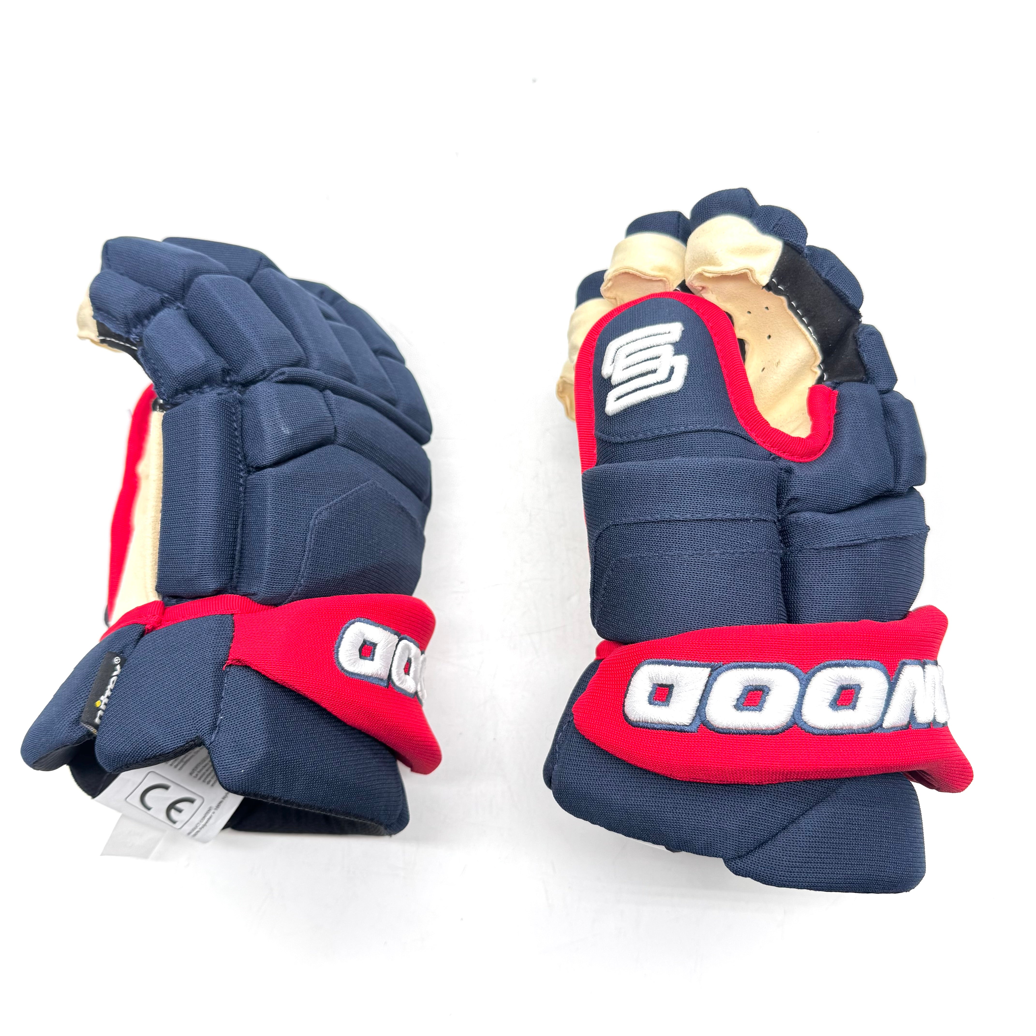 Gant Sherwood Pro - Modèle Pro Stock LNH - Columbus Blue Jackets (Bleu marine/Rouge)