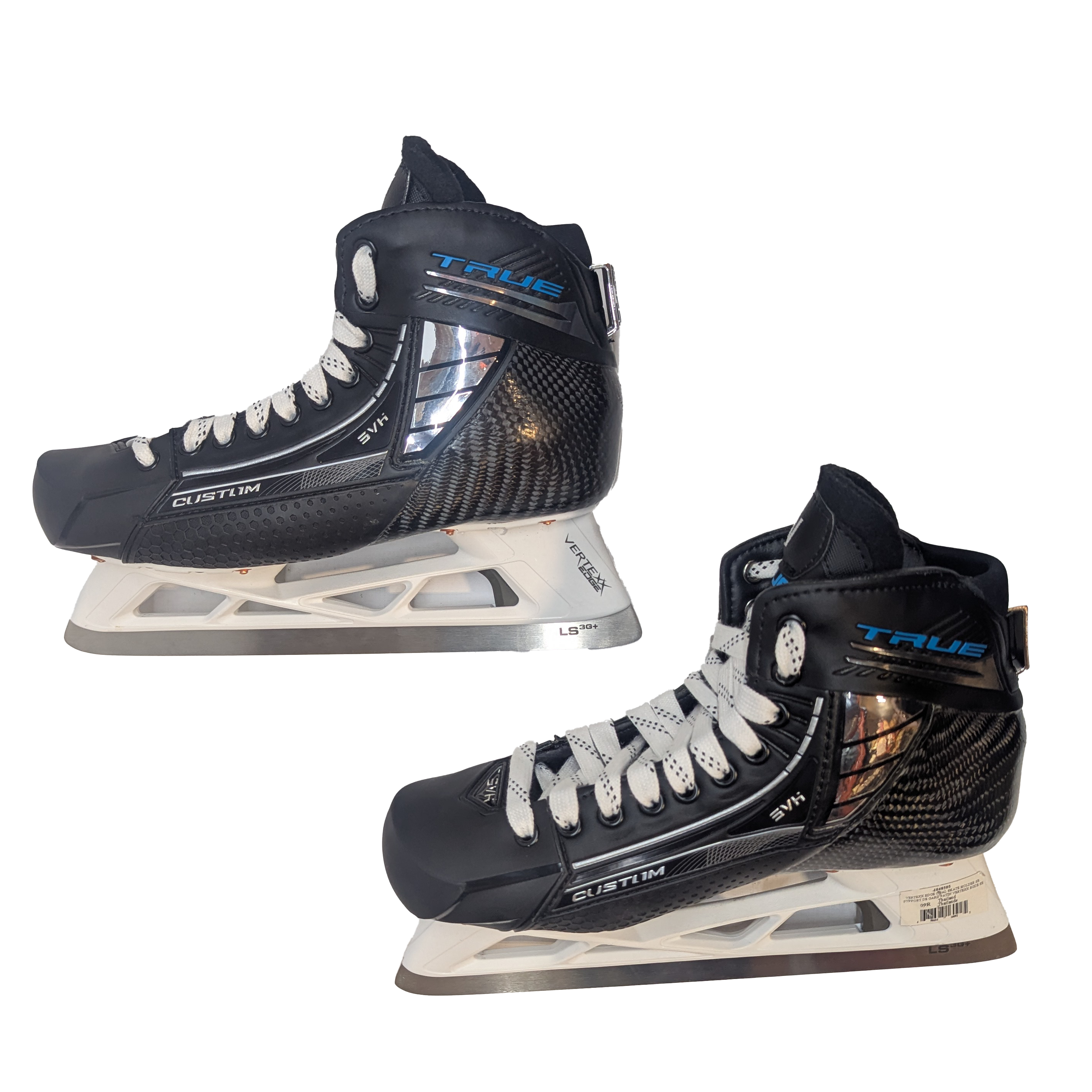 True SVH Custom - NHL Pro Stock Goalie Skates - Dan Vladar - Size 9R