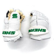 Gants Sherwood Pro - Pro Stock LNH - Dallas Stars (Blanc/Vert)