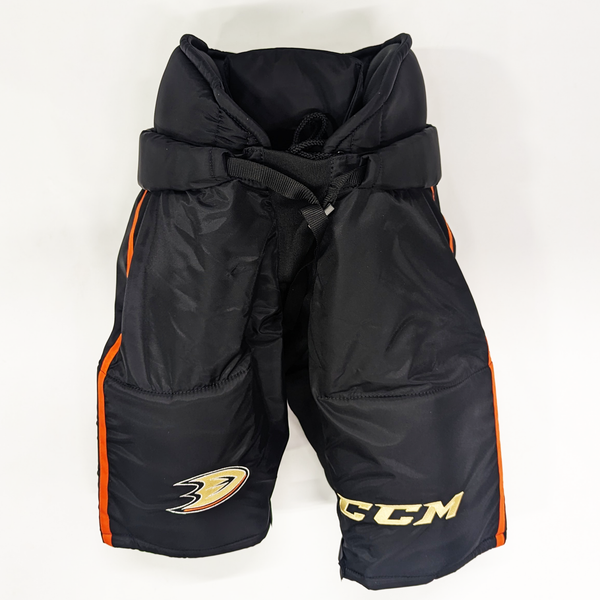 CCM HP70 - NHL Pro Stock Hockey Pants - Anaheim Ducks - (Black/Orange)