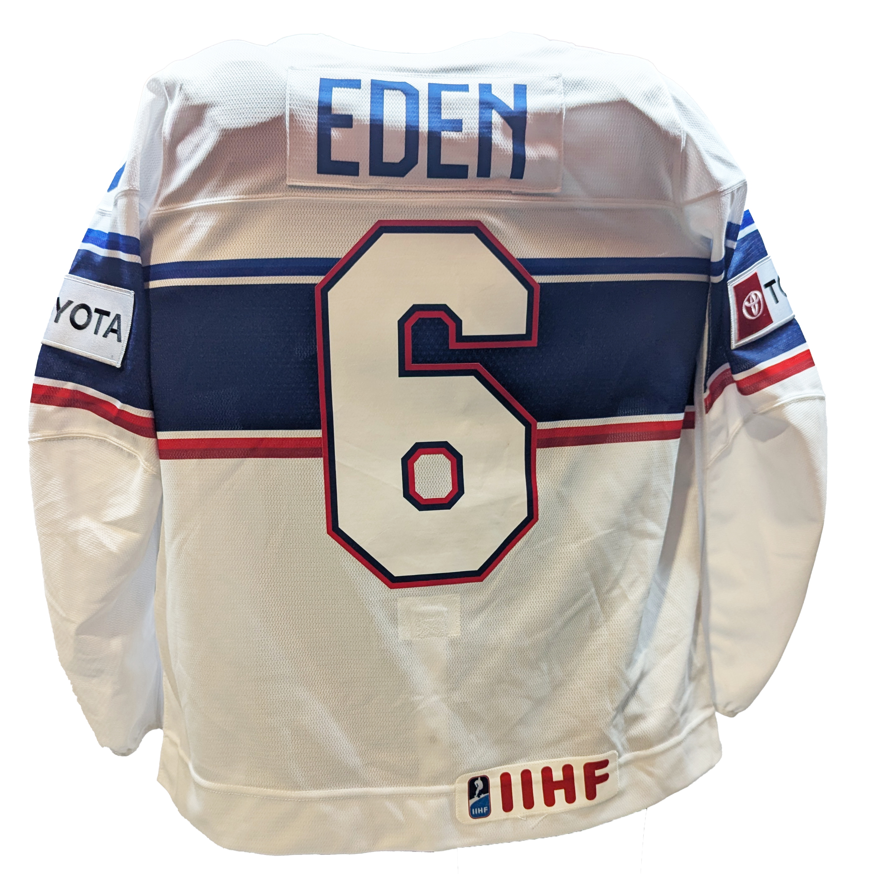 Nike - Used Team USA IIHF Game Jersey (White)