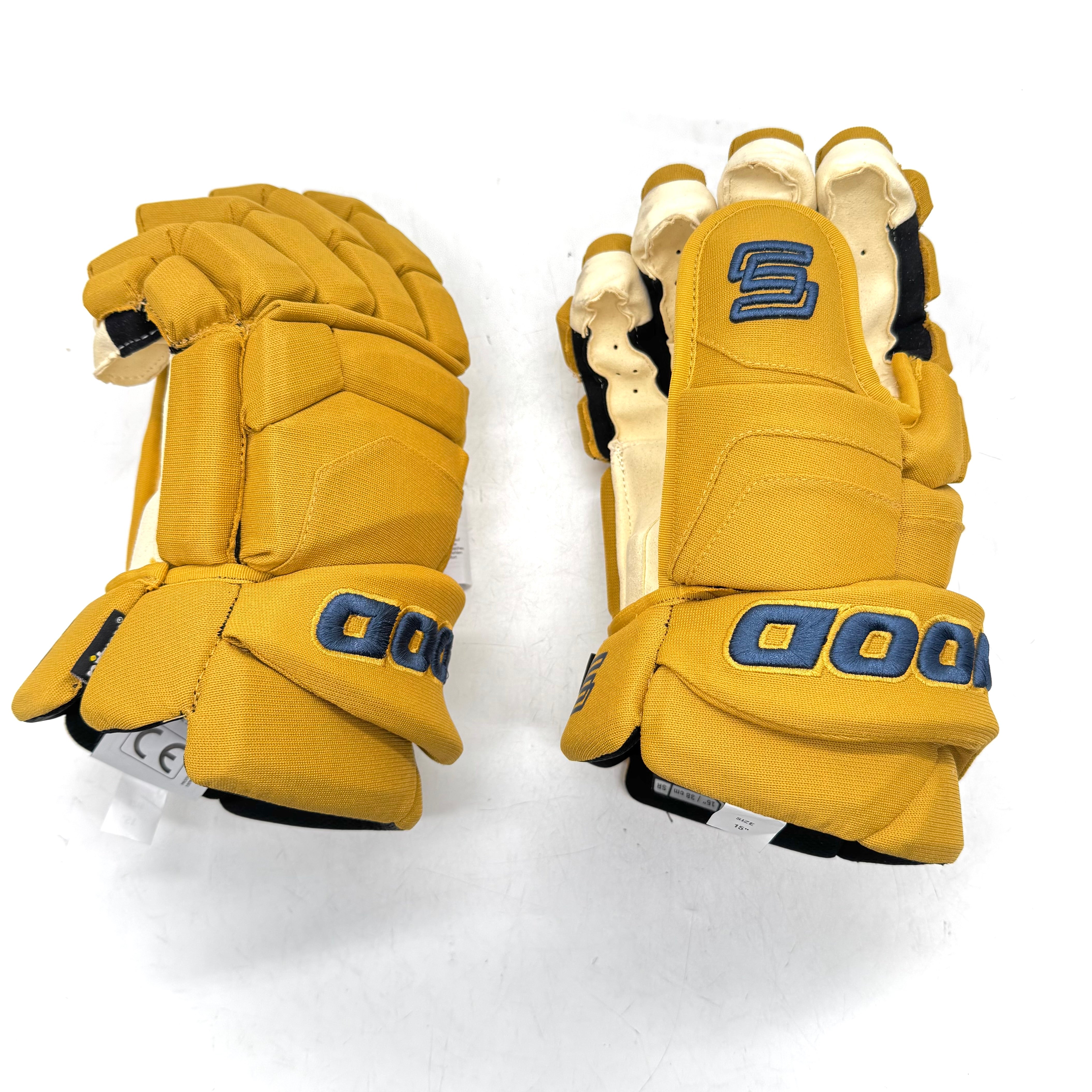 Gant Sherwood Pro - Pro Stock LNH - Oilers d'Edmonton (Or/Bleu)