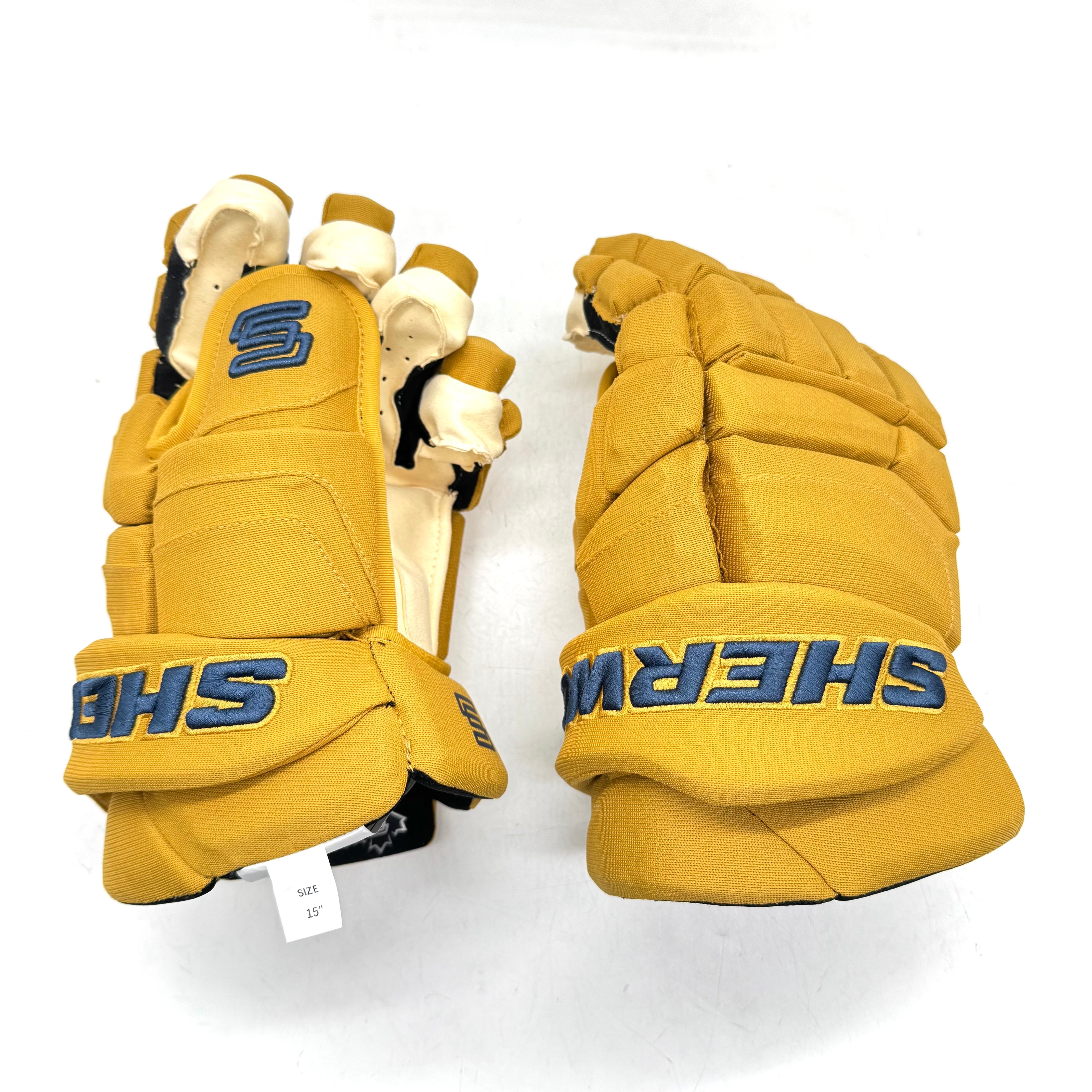 Gant Sherwood Pro - Pro Stock LNH - Oilers d'Edmonton (Or/Bleu)
