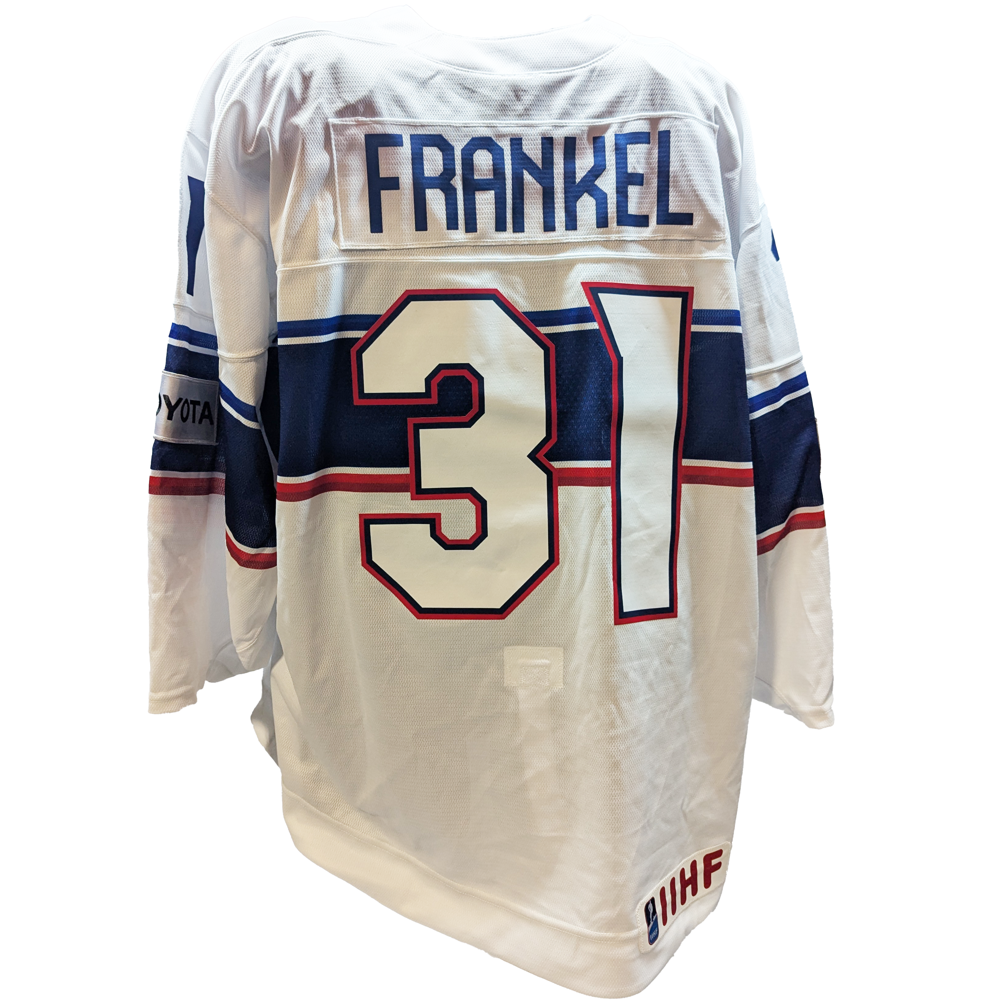 Nike - Used Team USA IIHF Game Jersey (White)